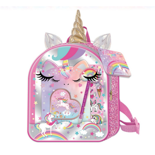 Backpack de Unicornio con Accesorios
