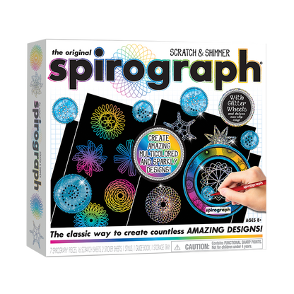 Set de Spirograph Scratch & Shimmer