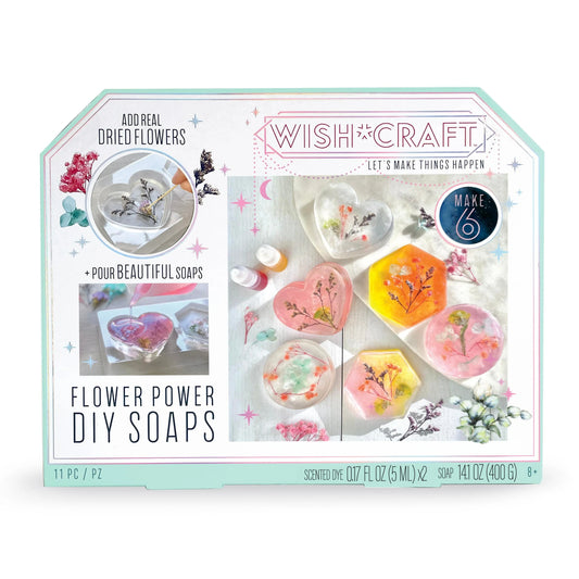 Wish*Craft Flower Power DIY Soaps - Haz tus Propios Jabones