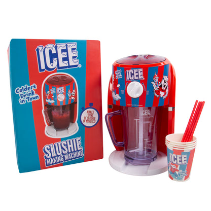 Maquina ICEE Pequeña - Incluye 4 Vasos y Carrizos