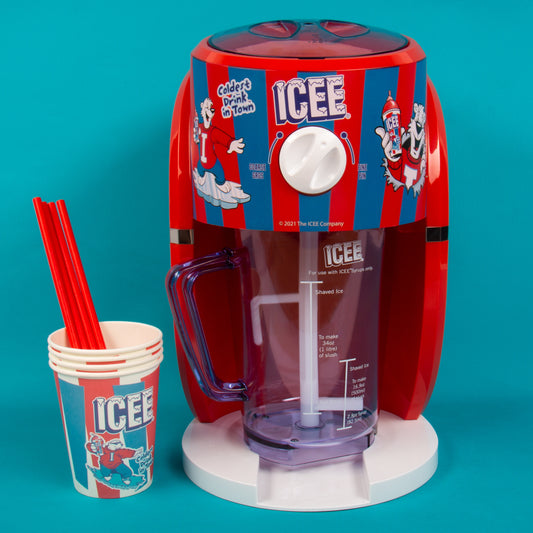 Maquina ICEE Pequeña - Incluye 4 Vasos y Carrizos