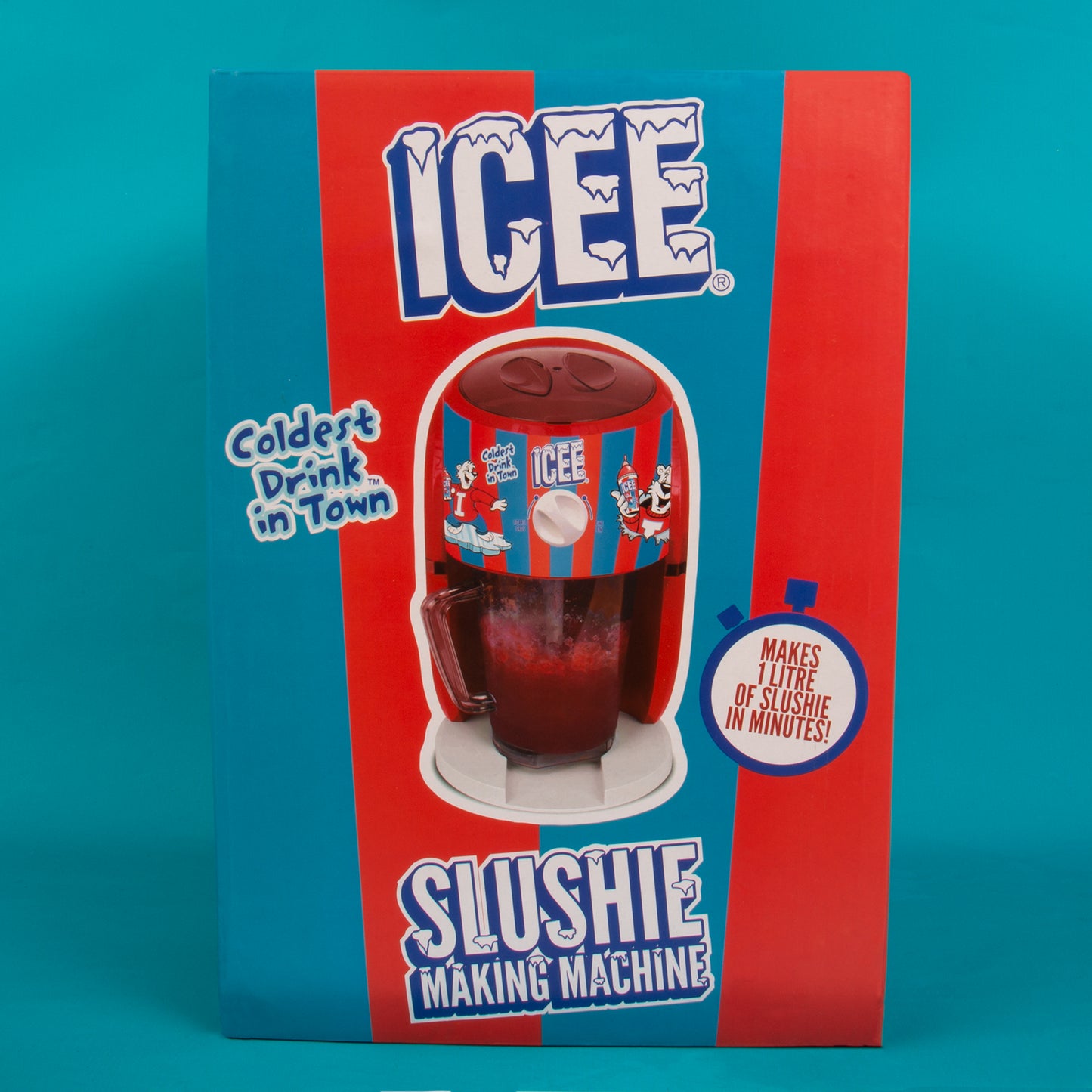 Maquina ICEE Pequeña - Incluye 4 Vasos y Carrizos