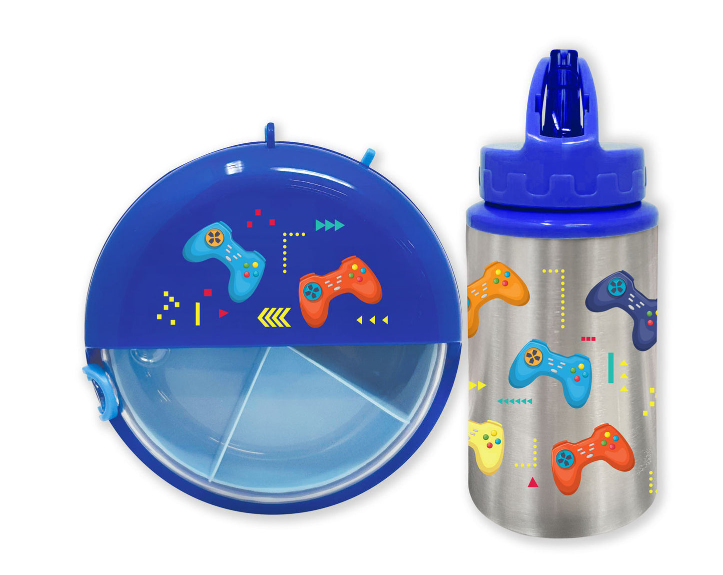 Set de Snack Spinner y Termo - Gamer