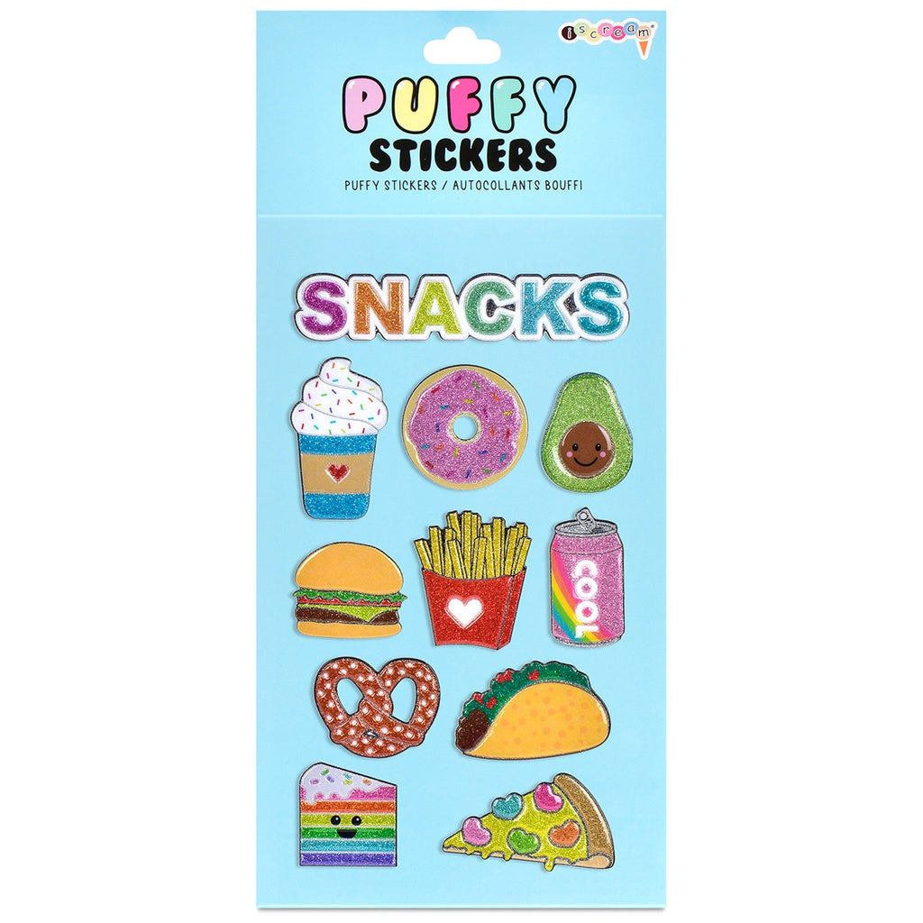 Stickers Puffy - Snacks
