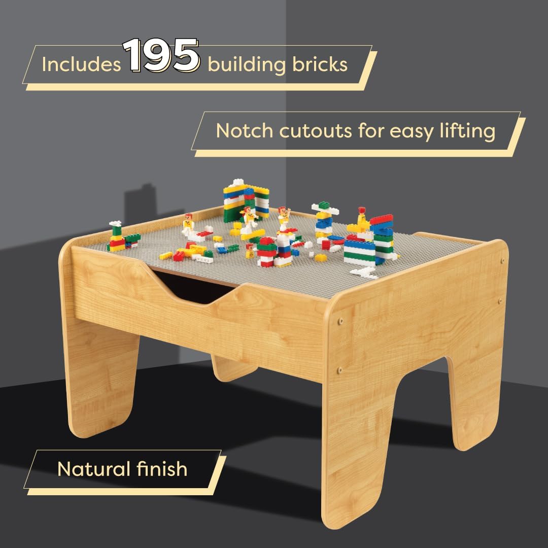 Activity Play Table - Mesa de Actividades - Gris / Natural