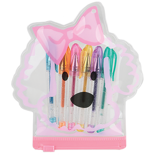 Set de Plumas de Gel Mini - Cachorros