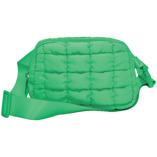 Kangurera Quilted Verde - Disp. Aprox 12 de Feb 2025