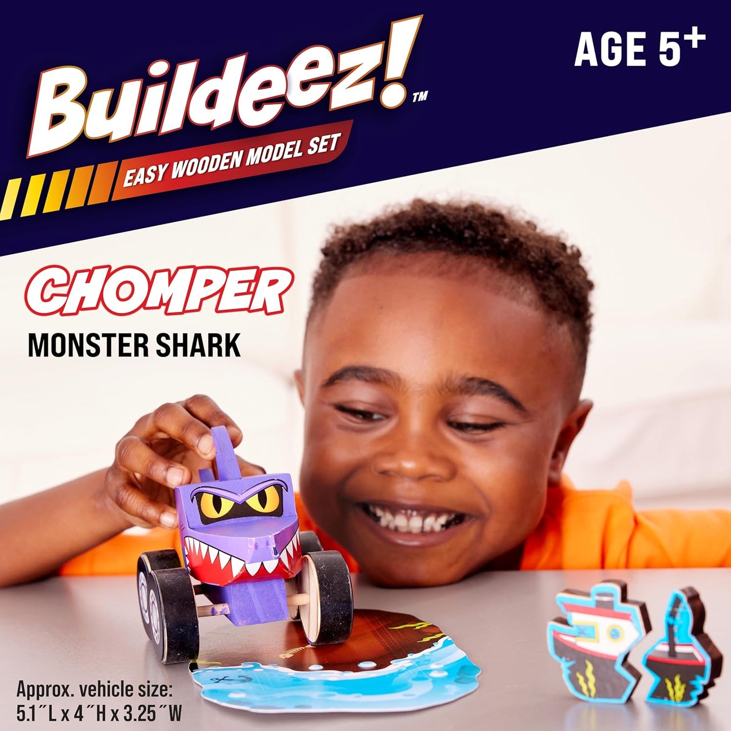 Buildeez!™ Monster Shark Chomper