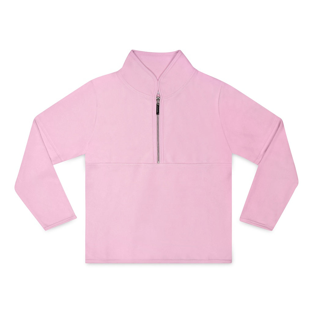 Hoodie Fleece con Zipper - Rosado