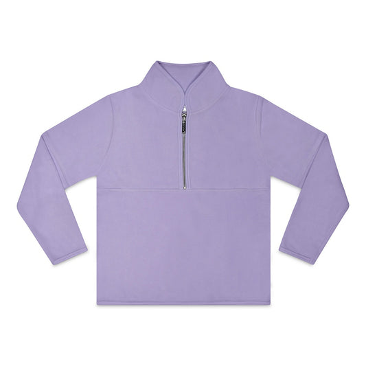 Hoodie Fleece con Zipper - Lavanda