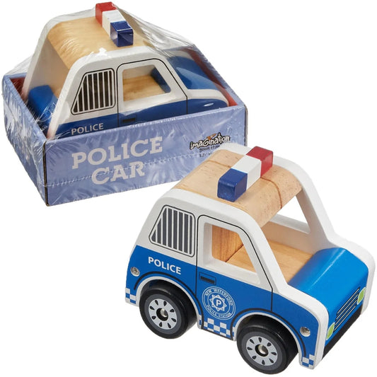 Carro de Madera de Policia