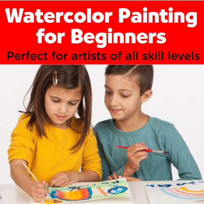 Young Artists Learn to Watercolor - Kit de Pinturas de Agua