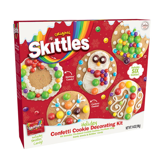 Set de Galletas de Jengibre de Navidad Skittles