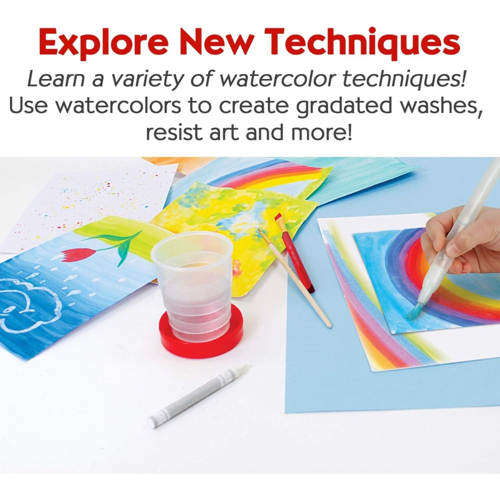 Young Artists Learn to Watercolor - Kit de Pinturas de Agua