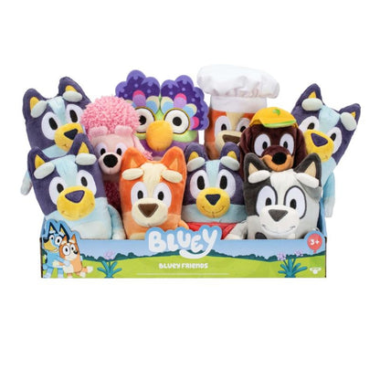 Peluches Bluey - Distintos Personajes 1 Unidad