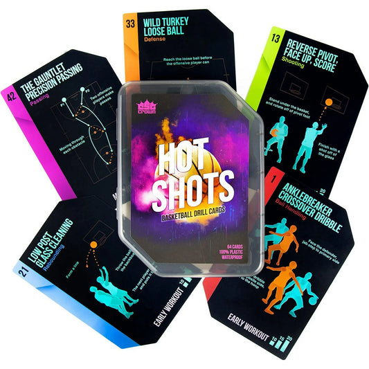 Hot Shots Basketball Drill Cards