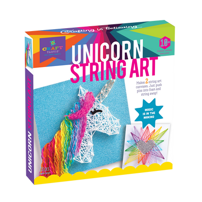 Set de Manualidades de Hilo - Unicorn String Art