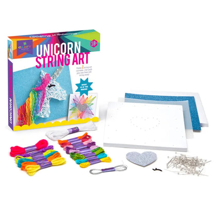 Set de Manualidades de Hilo - Unicorn String Art