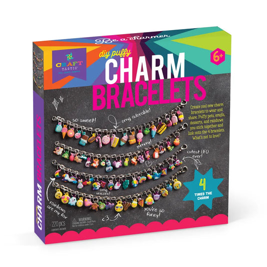 Set de DIY Puffy Charm Bracelets - Set de Pulceritas