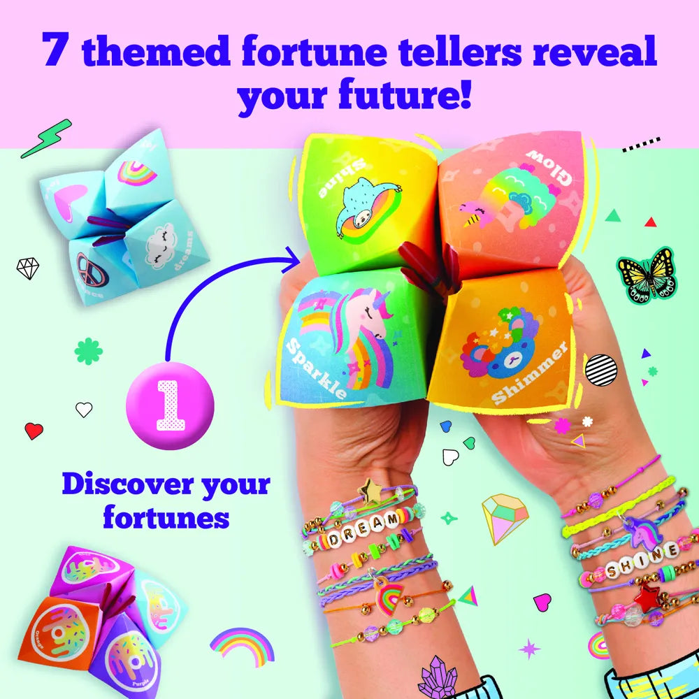 CRAFT-TASTIC® Fortune Bracelets - Pulceras de la Fortuna