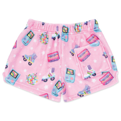 Shorts Peludos - Patines y Cassettes