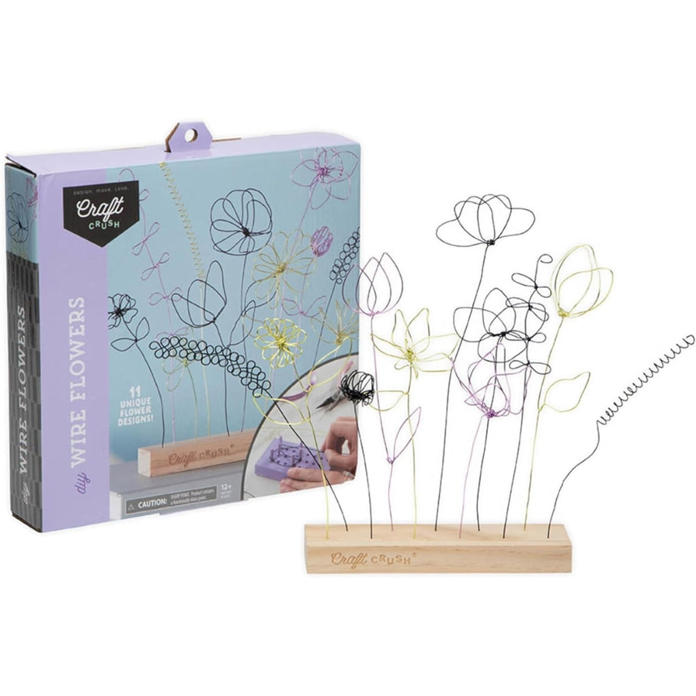 Craft Crush Wire Flowers