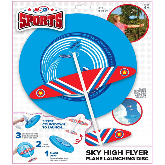 Sky High Flyer - Set de Avión Frisbee