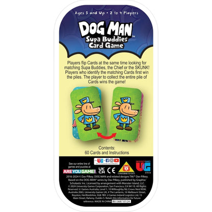 Juego de Mesa Dog Man - Supa Buddies Card Game