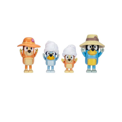 Set de 4 Figuras de Bluey