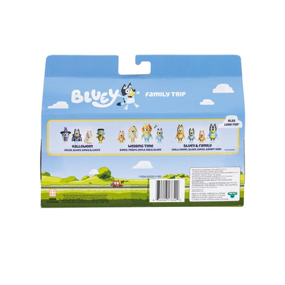 Set de 4 Figuras de Bluey