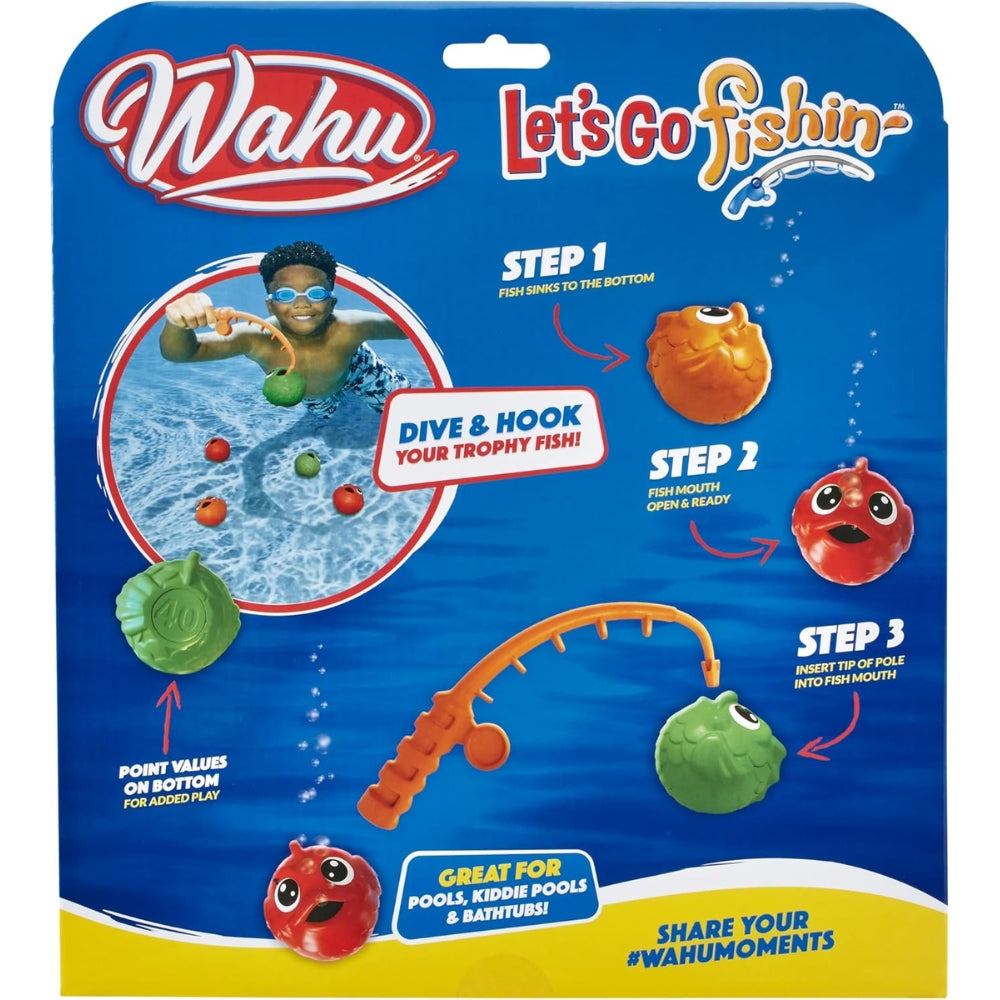 Wahu - Vamos a Pescar - Juego de Pesca para Piscina - Disp. Aprox. 31 Dic 2024