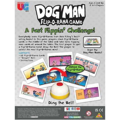 Juego de Mesa Dog Man - Flip o Rama Game