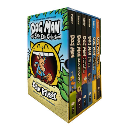 Dog Man: The Supa Epic Collection: From the Creator of Captain Underpants (Dog Man #1-6 Box Set)