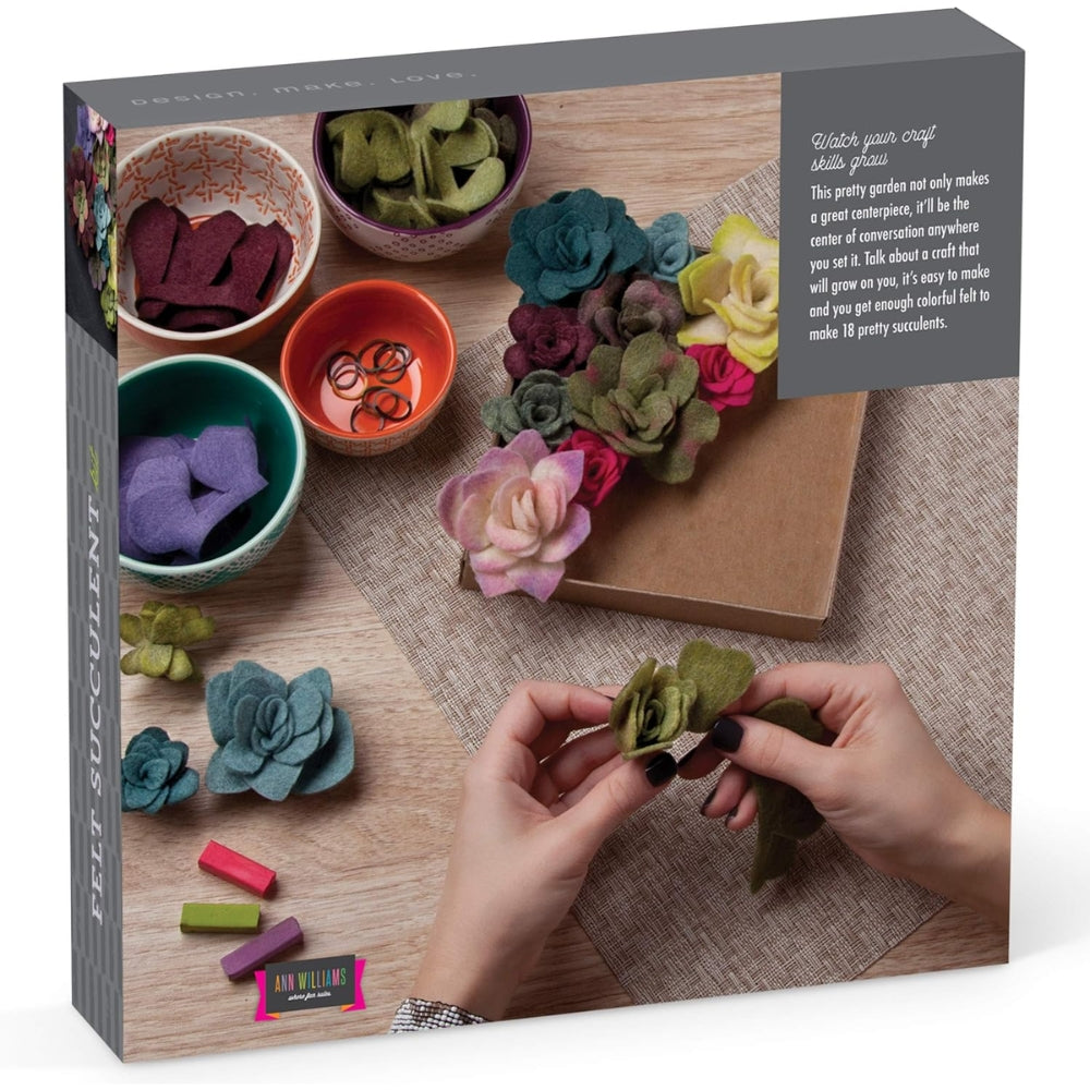 Craft Crush Felt Succulents Kit