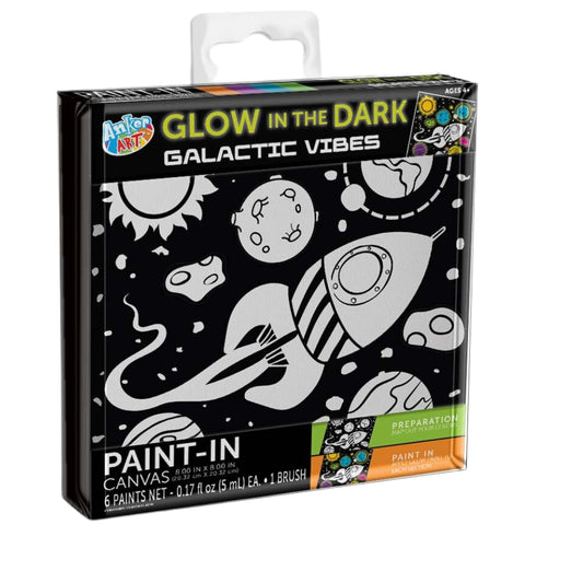Kit de Pintar Brilla en la Oscuridad - Galaxia