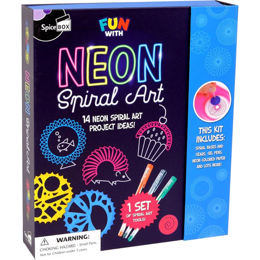 Kit de dibujo de arte en espiral para niños Neon - Disp aprox 30 Oct 2024