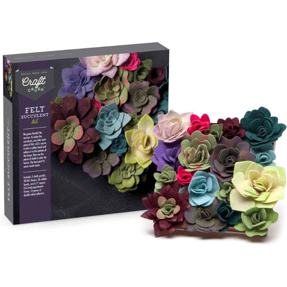 Craft Crush Felt Succulents Kit