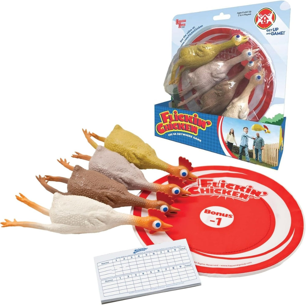 Flickin Chicken Target Toss - Tiro al Blanco de Pollitos