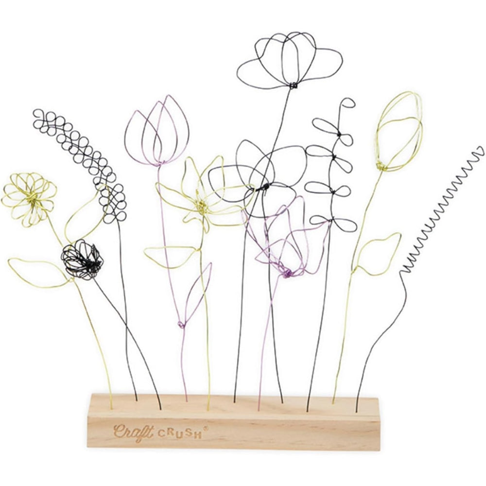 Craft Crush Wire Flowers