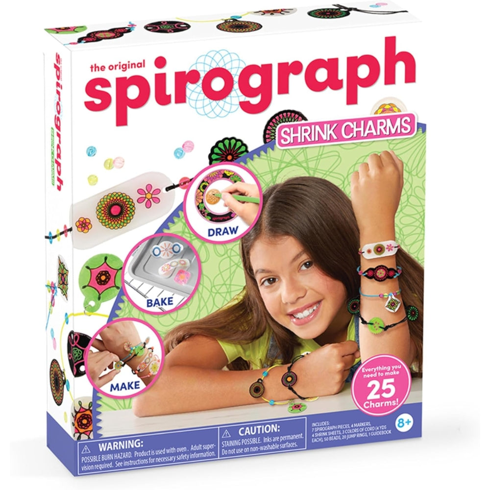 Spirograph Shrink Art