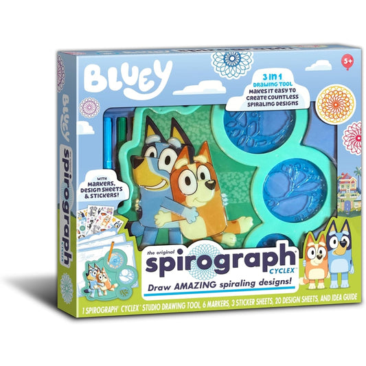 Spirograph Cyclex Bluey