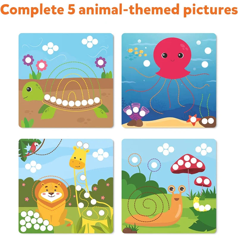 Dot it with Magnets Animals - Animales