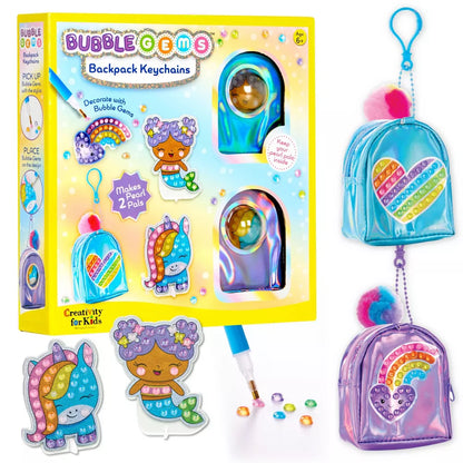 Bubble Gems™ Backpack Key Chains