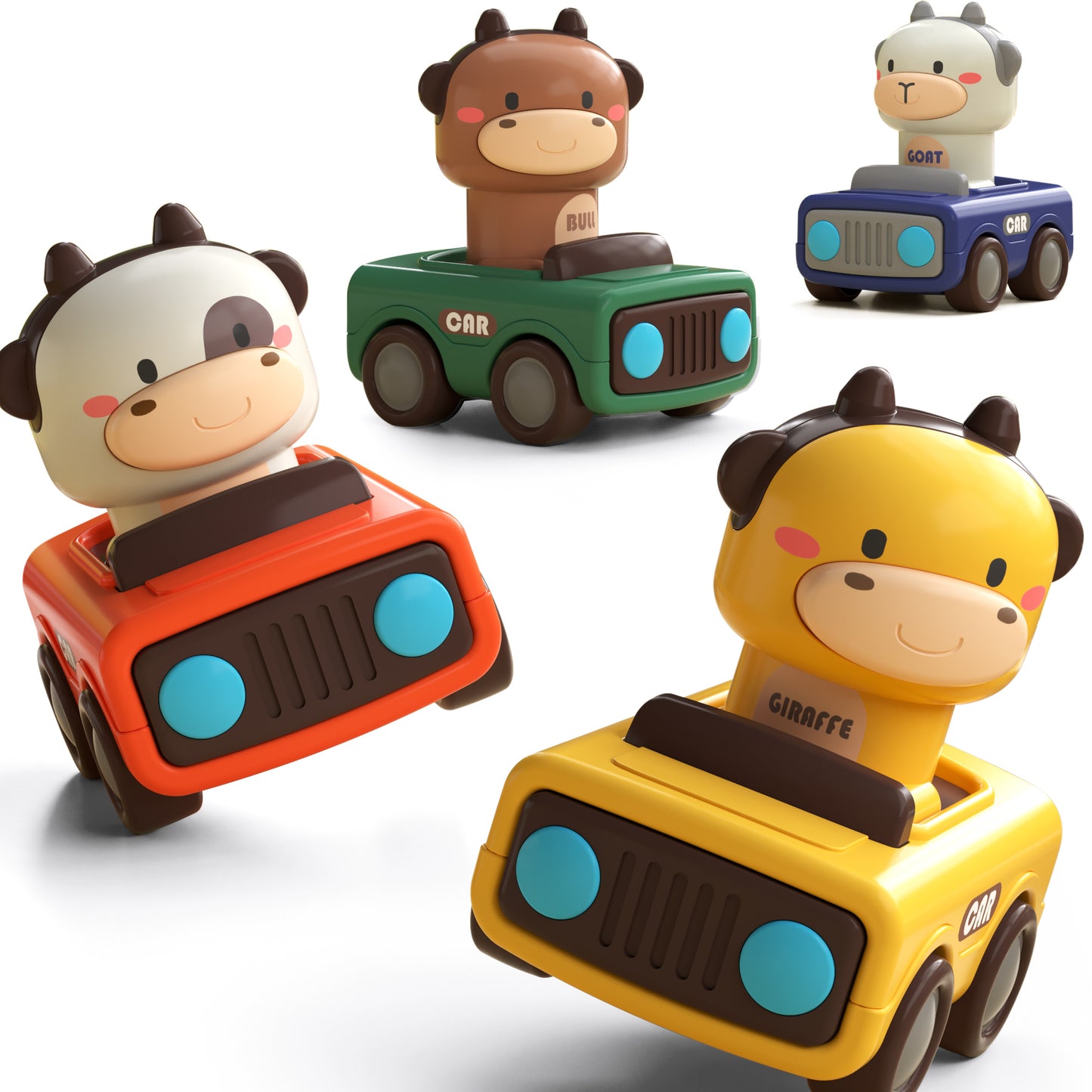 Carritos de Animales Press and Go