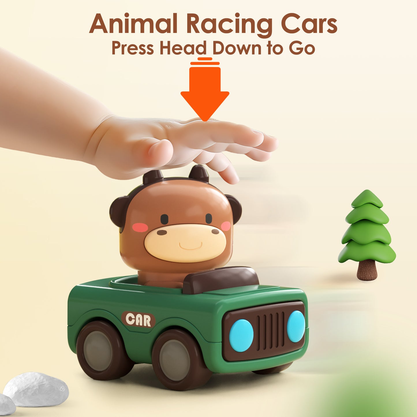 Carritos de Animales Press and Go