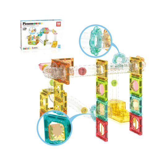 Marble Run Magnetico Mini - Set de 80 Piezas