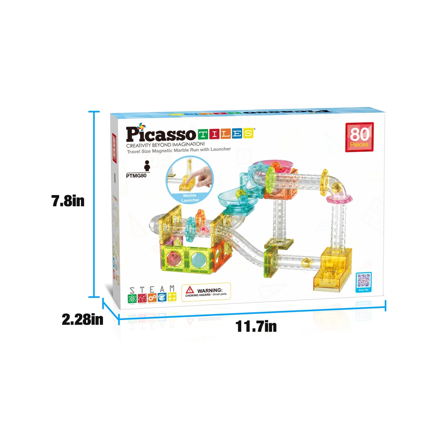 Marble Run Magnetico Mini - Set de 80 Piezas