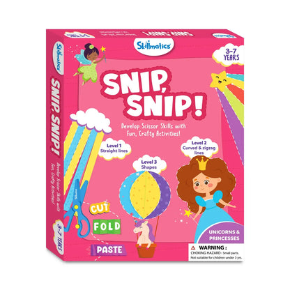 Snip Snip - Unicorn & Princess - Manualidades con Tijeras