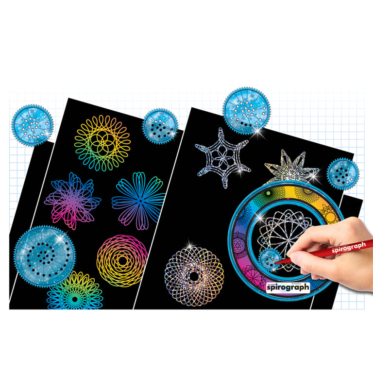 Set de Spirograph Scratch & Shimmer