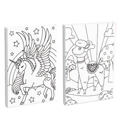 Set de Pintar con Canvas Unicornio